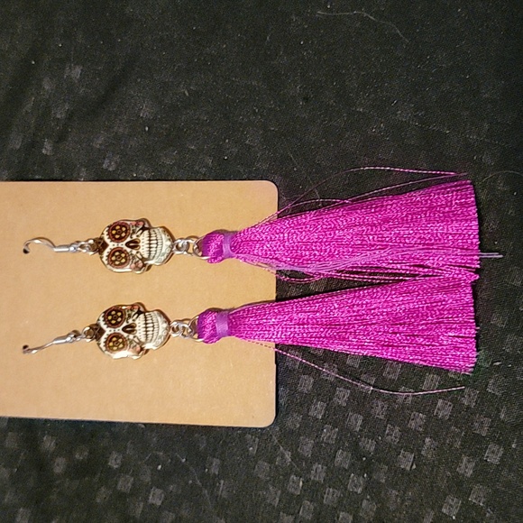 Hand Crafted Jewelry Beautiful Candy Skull Earrings Poshmark